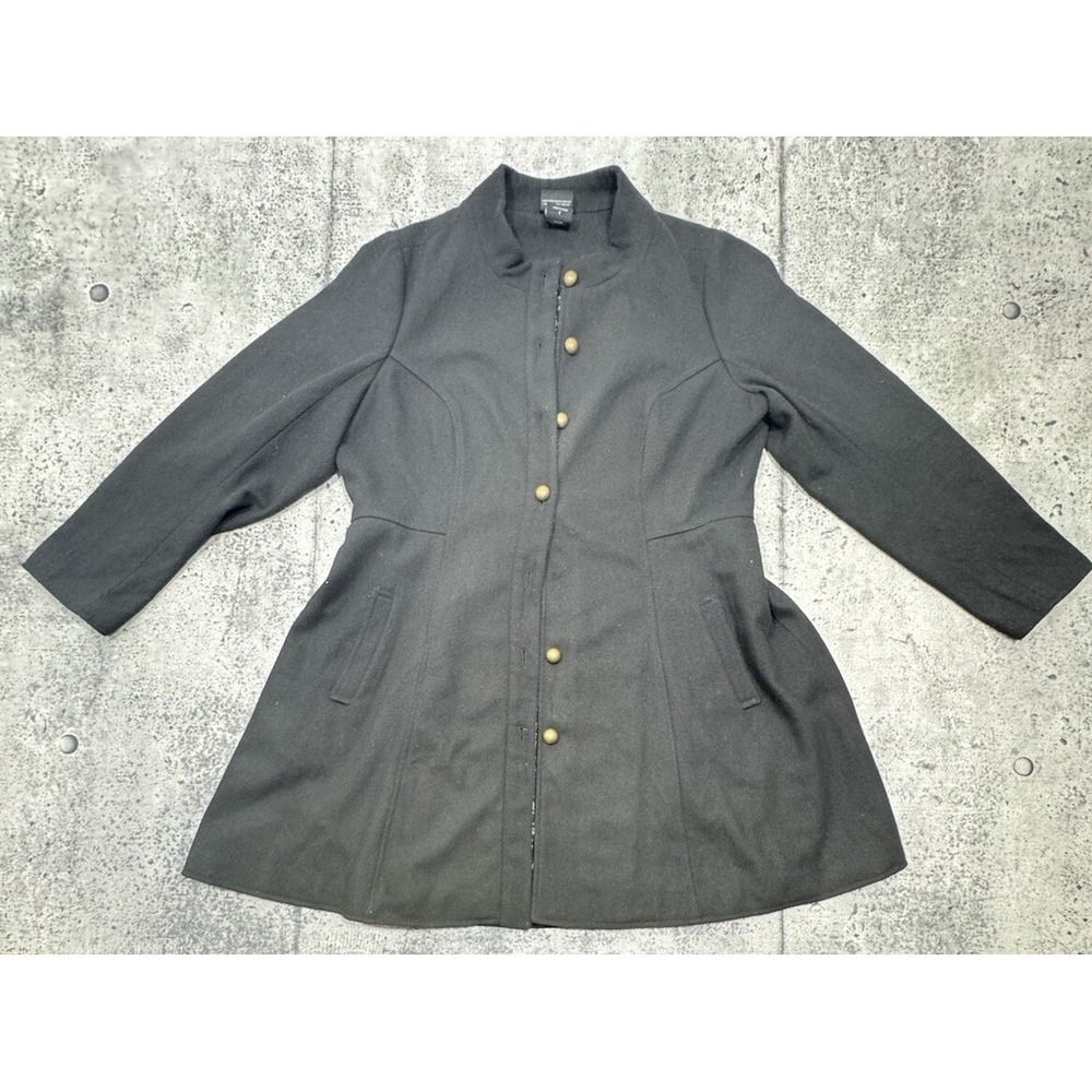Torrid Harry Potter‎ Marauder's Map Coat with HOOD Plus Size 2 FLAW